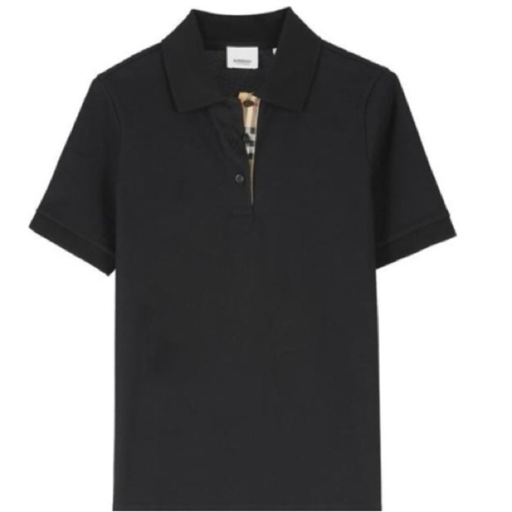 NWT- Women’s Authentic Burberry Polo Shirt Size L